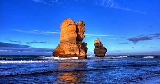 Some of the Twelve Apostles as seen from the Gibson Steps