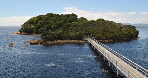 Discover Infamous Sarah Island in Tasmania during your next trip to Australia.