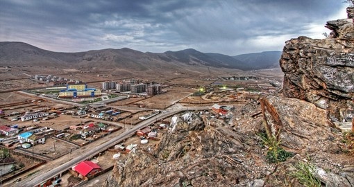 Ulaanbaatar, the cultural, industrial, and financial heart of the country