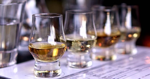 A sample of whisky is a must on any Scotland vacation