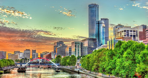 Melbourne, Victoria's trendy capital offers a rich cultural history