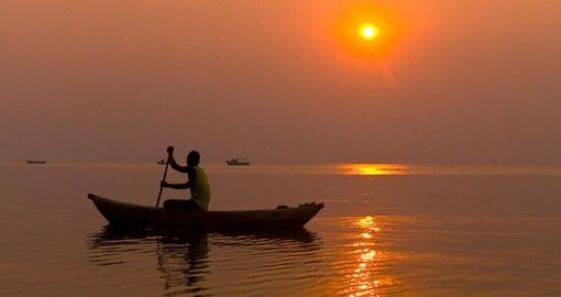 Experience sunset on Lake Malawi
