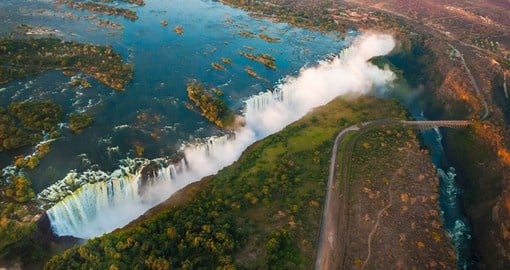 Victoria Falls from above