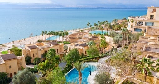 Travelling the Dead Sea coastline is a popular thing to do while on Dead Sea tours.