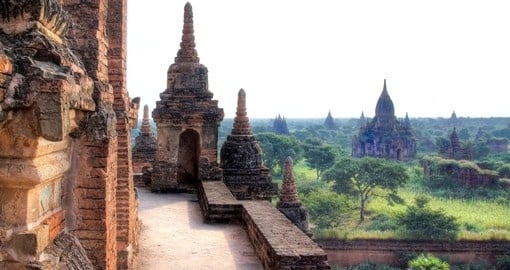 Bagan is one of the richest archaeological sites in Asia and a must inclusion when booking your Myanmar tour.
