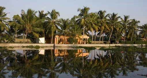 The Kerela Backwaters is a popular destination for India tours.