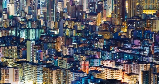 Hong Kong has the most high rise buildings in the world