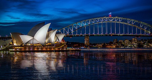 Your holiday of a lifetime includes a visit to Sydney