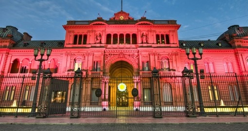 Visit the Casa Rosada on your Argentina Tour