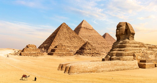 pyramids and the Sphinx