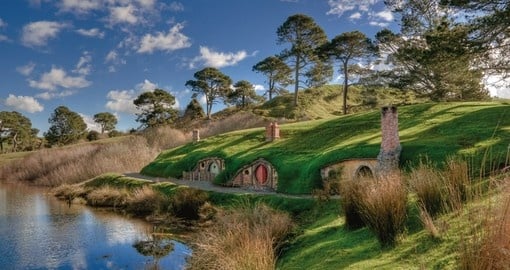 Visit "Hobbiton" - the set from Lord of the Rings