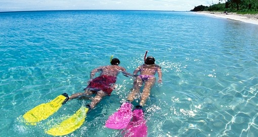 Experience snorkeling on your next Fiji vacations.