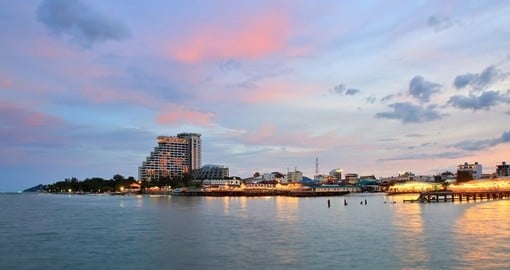 Hua Hin - famous for its beaches is closely associated with Thai royalty and a popular choice for your Thailand vacation.