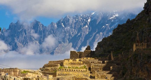 Two massive Inca ruins dominate Ollantaytambo, a fine example of Inca city planning