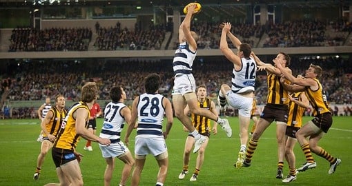 Aussie Rules - the sport of choice in Melbourne