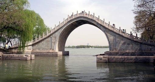 The Jade Belt Bridge in Beijing