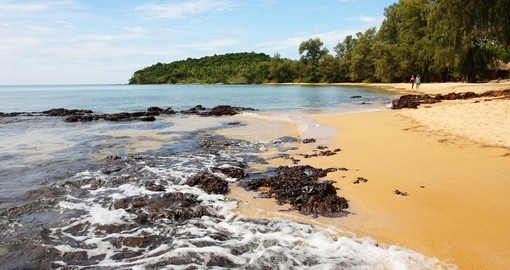 Sihanoukville is known for its tropical beaches and is a great choice when booking one of our Cambodia tours.
