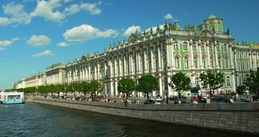 Your Russian tour ends in St. Petersburg