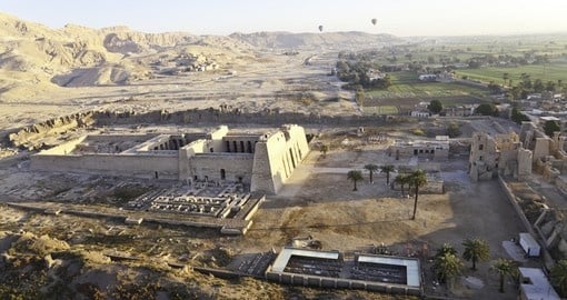 A temple at the Valley of the Kings is a great photo opportunity during your Egypt vacation.