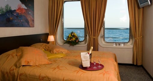 The Cabin on the MS La Belle de Adriatique.