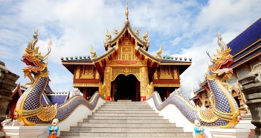 Journey throughout Thailand and visit many ancient temples on your Thai Vacation