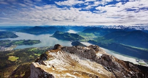 Explore Alps from Mount Pilatus during your next Europe vacations.