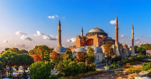 An architectural gem, Hagia Sophia has played an important role in both the Byzantine and Ottoman Empires