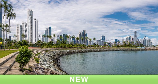 Stroll alongside the ocean while exploring the beauty of Panama City