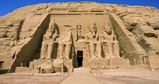 Abu simbel temple of Rameses ii