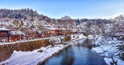 Located in Japan's mountainous Gifu Prefecture, Takayama is famed for its wooden merchants' houses