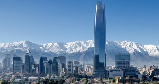 Relax and take in the breathtaking mountain views in Santiago on your Chile vacation