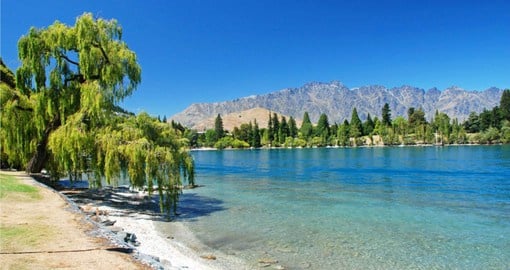 On the edge of Lake Wakatipu and surrounded by mountains, Queenstown is New Zealand's adventure capital