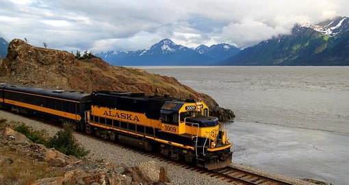 Train journeys in Alaska are among the most spectacular in the word