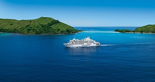 On board the Reef Endeavor you'll be cruising through the waters surrounding the Northern Yasawa Islands on your Fiji Vacation.
