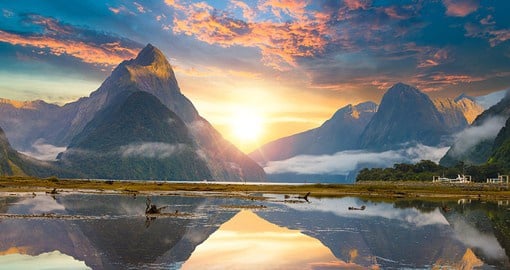 Visit Milford Sound on New Zealand's South Island