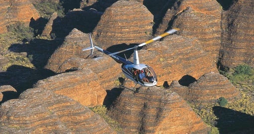 Fly over the Bungle Bungles on your Australia vacation