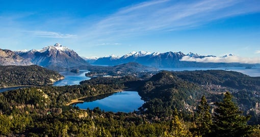 View from Cerro Campanario near Bariloche