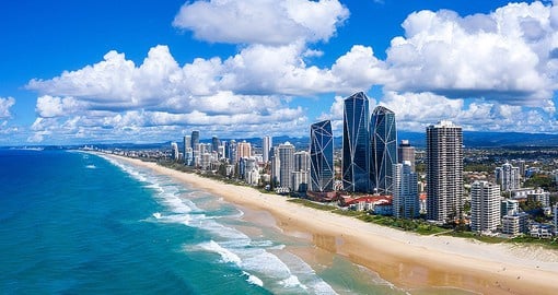 Enjoy the Gold Coast's beautiful beaches