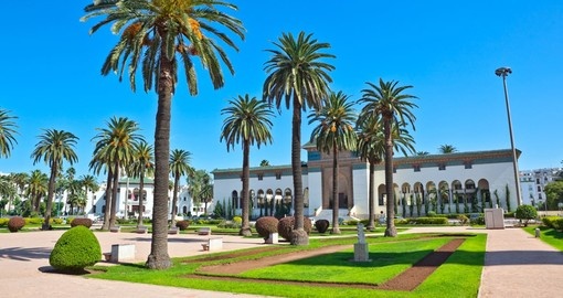 The main square in Casablanca and a popular spot to visit on all Morocco vacations.