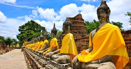 Stone Statues of Buddha