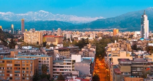 Tour bustling Santiago on your Chile Vacation