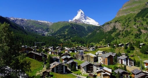 A highlight of any trip to Switzerland is experiencing the majestic Matterhorn near Zermatt