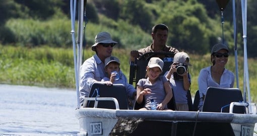 Boat safari - A must inclusion for all Botswana safaris
