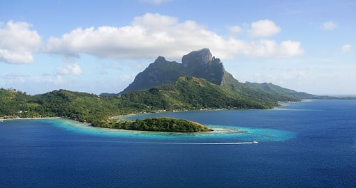 A trip to Tahiti is guaranteed to offer amazing scenery