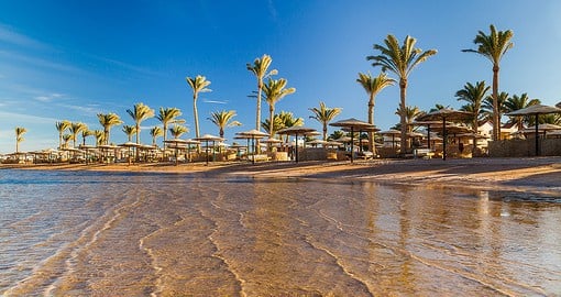 Enjoy the Res Sea beaches at Hurghada