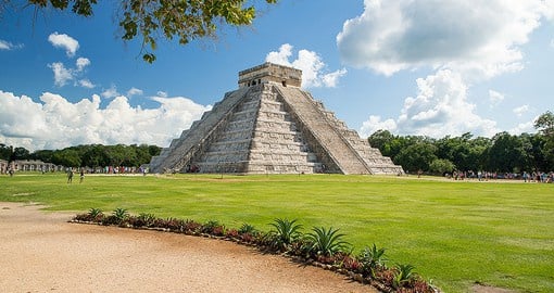 The Pyramid of Kukulkan is the tallest building in Chichen Itza