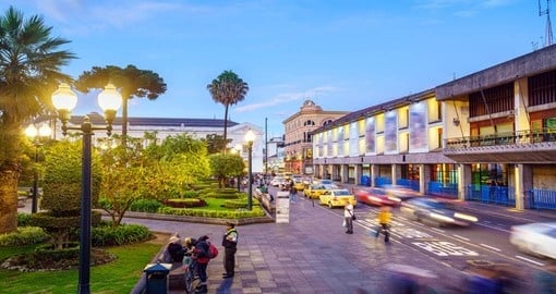 Visit the Plaza Grande during your next Ecuador tours.