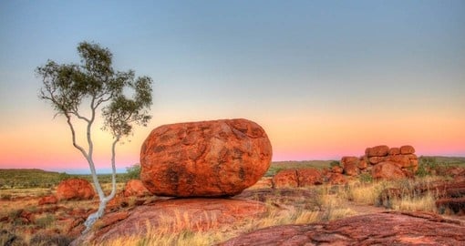 Karlu Karlu - Devils Marbles in outback Australia and a strong consideration to include when booking Australian tours.