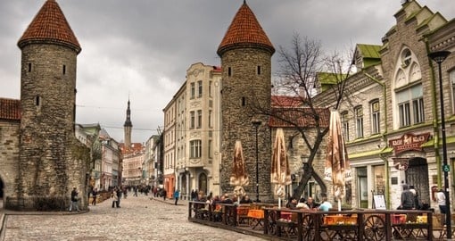 Explore the "old country" like Tallinn, Estonia