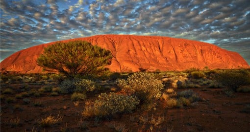 The Ancient Legend of Uluru, Uluru/Ayers Rock formed about 550 million years ago